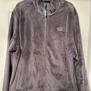 Women’s grey osito The North Face jacket